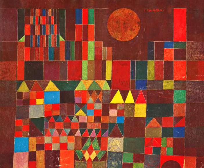 ZAMEK I SLOŃCE / Paul Klee