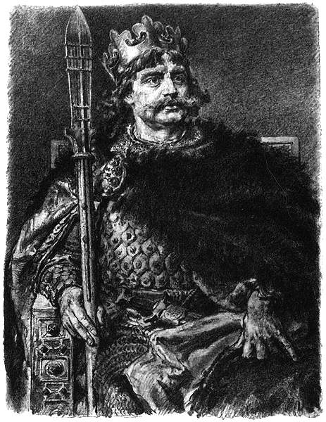 Król Bolesław Chrobry, Poczet królów i książąt polskich / Autor: Jan Matejko
