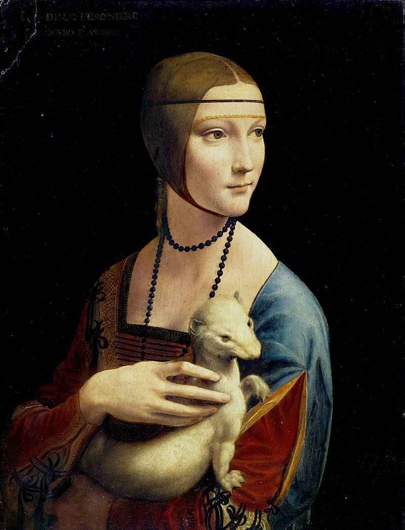 Dama z gronostajem / Autor: Leonardo da Vinci